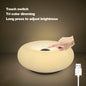 Bauhaus Donut Table Lamp USB LED Bedside Night Light for Bedroom Living Room Dining Room