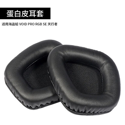 Replacement Memory Foam Mesh Ear Pads Cushion Covers – 1 Set for Wireless RGB Gaming Headsets