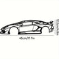 Decorative Hot Border Metal Line Art Designed Specifically for Passionate Automotive Aficionados Looking To Create Wall Displays