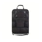 Black Multi-Grid Car Seat Back Storage Bag Organizer