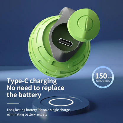Interactive Automatic Rolling Ball Cat Toy — Battery-Powered Self-Playing Teaser for Kittens & Cats