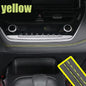 PU Leather Car Trim Braid — Self-Adhesive Decorative Strip for Dashboard & Door, Universal Interior Moulding