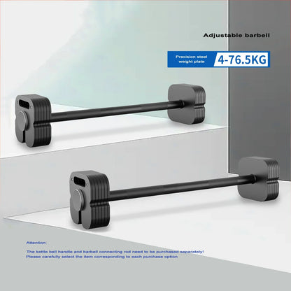 Pure Steel Adjustable Dumbbell Set 4kg–102kg | Quick 2kg Increment Square Plug-In (Pair)