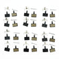 2/4/12-Pair Hydraulic Disc Brake Pads for Mountain Bikes — Resin, Semi-Metal & Ceramic Options