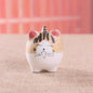 Ceramic Flower Pot Cute Cat Succulent Plant Pots Vase Simulation Cartoon Animal Pots Planters for Indoor Plants Home Decoration