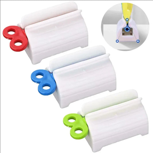 Toothpaste Tube Squeezer – Easy Roller Dispenser for Waste-Free Bathroom Use