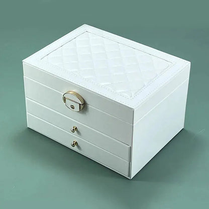 Multi-Layer Drawer Jewelry Box – Earring Organizer