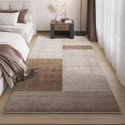 Japanese Amazing Silence Style Imitation Cashmere Carpet Living Room Bedroom Bedside Decorative Carpet Soft Comfort Washable Mat