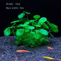 Artificial Aquarium Plants – Plastic Underwater Green Shrubs with Resin Base, Fish Tank Decoration