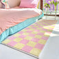 VIKAMA Ins Style Cashmere Long Strip Rug Comfort Cooling Bedroom Bed Blanket Bay Window Blanket Cloakroom Carpet Home Decor