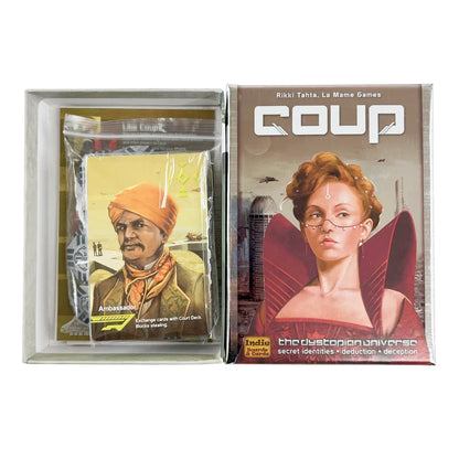 Coup Reformation Expansion Pack - Strategy Deduction Card Game