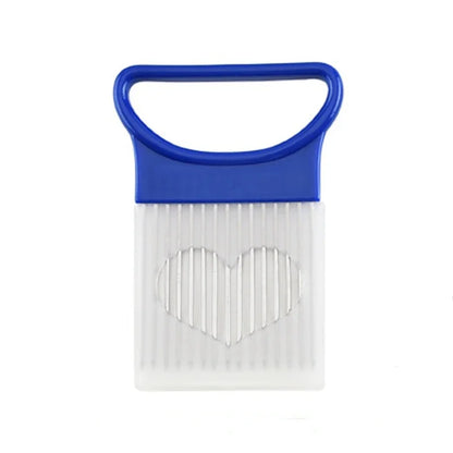 1-Pack Onion Holder Fork & Vegetable Slicer, Tomato Cutter Safe Cutting Tool for Kitchen