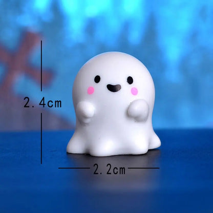 Mini Halloween Pumpkin or Ghost Ornament, 1 Piece