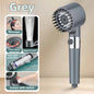 High Pressure Handheld Shower Head with Filter, One-Key Stop and Massage - Bathroom Shower Accessory