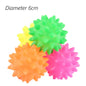 1-Pack Squeaky Dog Ball Toy 6 cm (2.36 in) Rubber Chew Toy for Small Dogs and Puppies