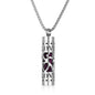 Stainless Steel Aromatherapy Necklace – Oil Diffuser Pendant