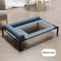 Large Moisture-Proof Elevated Pet Bed – Removable Washable Breathable Mesh Camping & Indoor Dog Cat Bed