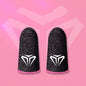 1 Pair Gaming Fingertip Gloves - Sweatproof Touchscreen Finger Sleeves for Mobile Gaming, Breathable Ultra-Thin 0.3mm