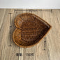 Imitation Rattan Fruit Basket Sundry Storage Basket Hand-Woven Storage Box Home Storage Supplies Tabletop Display Rattan Basket