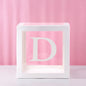 Birthday Balloon Boxes For Party Decorations 1st Happy Birthday Balloon Blocks Decor with ONE Letter Boy Girl Baby Shower Decor