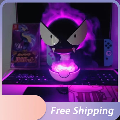 Gastly USB Desktop Humidifier LED Night Light Air Purifier Atomizer Mist Sprayer