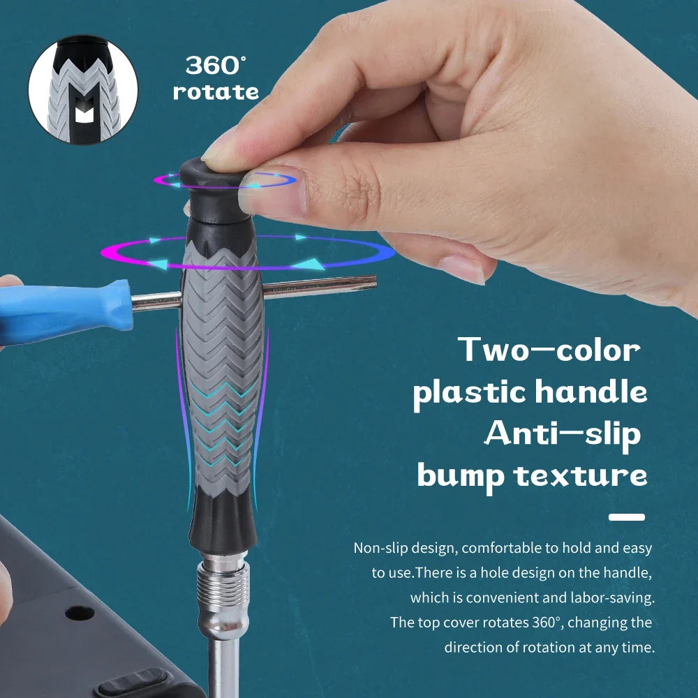 126 in 1 Precision Screwdriver Sets Manual Hand Tool Kits Magnetic Mini Small Bit for Xiaomi Mobile Cell Phone Watch Repair Home