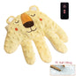 Baby Soothing Palm Sleep Pillow with Remote – Infant Calming Anti-Startle Hand Plush, 26 x 24 cm (10.2 x 9.4 in)