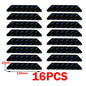 Non-Slip Rug Corner Pads - Reusable Washable PU Carpet Grippers Anti-Curling Adhesive for Rugs & Mats