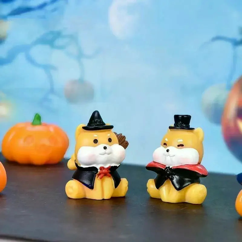 Halloween Mini Resin Figurine, 2-4cm, 16 Designs