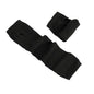 Punk Stripe Fingerless Gloves for Women & Men – Long Knitted Arm Warmers, Elastic Winter Cuffs, Hip-Hop Elbow Mittens for Outdoor & Streetwear