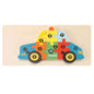 3D Montessori Wooden Dinosaur Puzzle Toy