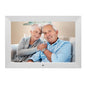 10.1-Inch (25.7 cm) Digital Photo Frame 1280x800 IPS HD — Remote Control, Video & Music, Clock Calendar