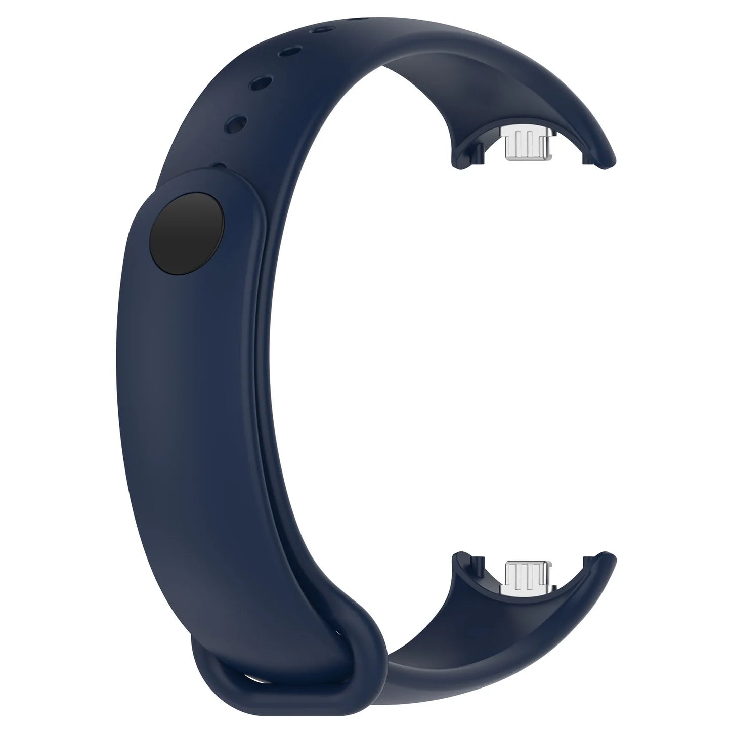 Silicone Sport Strap NFC Rubber Bracelet Replacement for Smart Fitness Bands Unisex