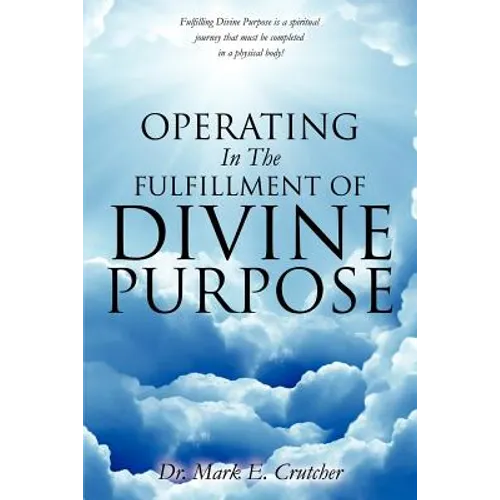 Operating In The Fulfillment Of Divine Purpose - Paperback