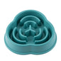 Slow Feed Dog Bowl – Anti-Choke Non-Tip Plastic Slow Feeder for Dogs, Anti-Overturn Pet Feeding Bowl