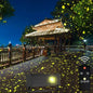 Dynamic Firefly Projection Lamp with Remote Control Light Adjustment Outdoor Waterproof Courtyard Lawn Garden Landscape Light