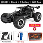 1:16 RC Drift Racing Car - High-Speed Off-Road Alloy Truck with LED Lights, 20KM/H, 2.4G Radio Control for Kids & Adults