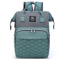 Large Diaper Backpack 36-55L - Stroller Hanging Nappy Bag with Changing Mat, Multi-Pocket Baby Nursing Bag