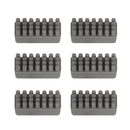 Universal 3D Printer Nozzle & Print Head Silicone Wiper Brush Mounted Scrubber Cleaner