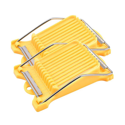 Stainless Steel Luncheon Meat & Egg Cutter — Multi-Function Banana, Cheese & Strawberry Slicer Kitchen Tool