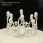 Rhinestone Crown Baking Cake Topper Headwear Decoration Children's Hair Accessories Princess Wedding Birthday Party Supplies New
