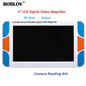 5.0-inch (12.7 cm) Portable 3–48X Digital Handheld Magnifier 800x480 LCD HDMI 1080i & AV Output Electronic Reading Aid