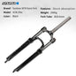 Mountain Bike Suspension Fork 26/27.5/29 Inch 100mm Travel Spring-Oil Front Fork Compatible with Disc Brakes