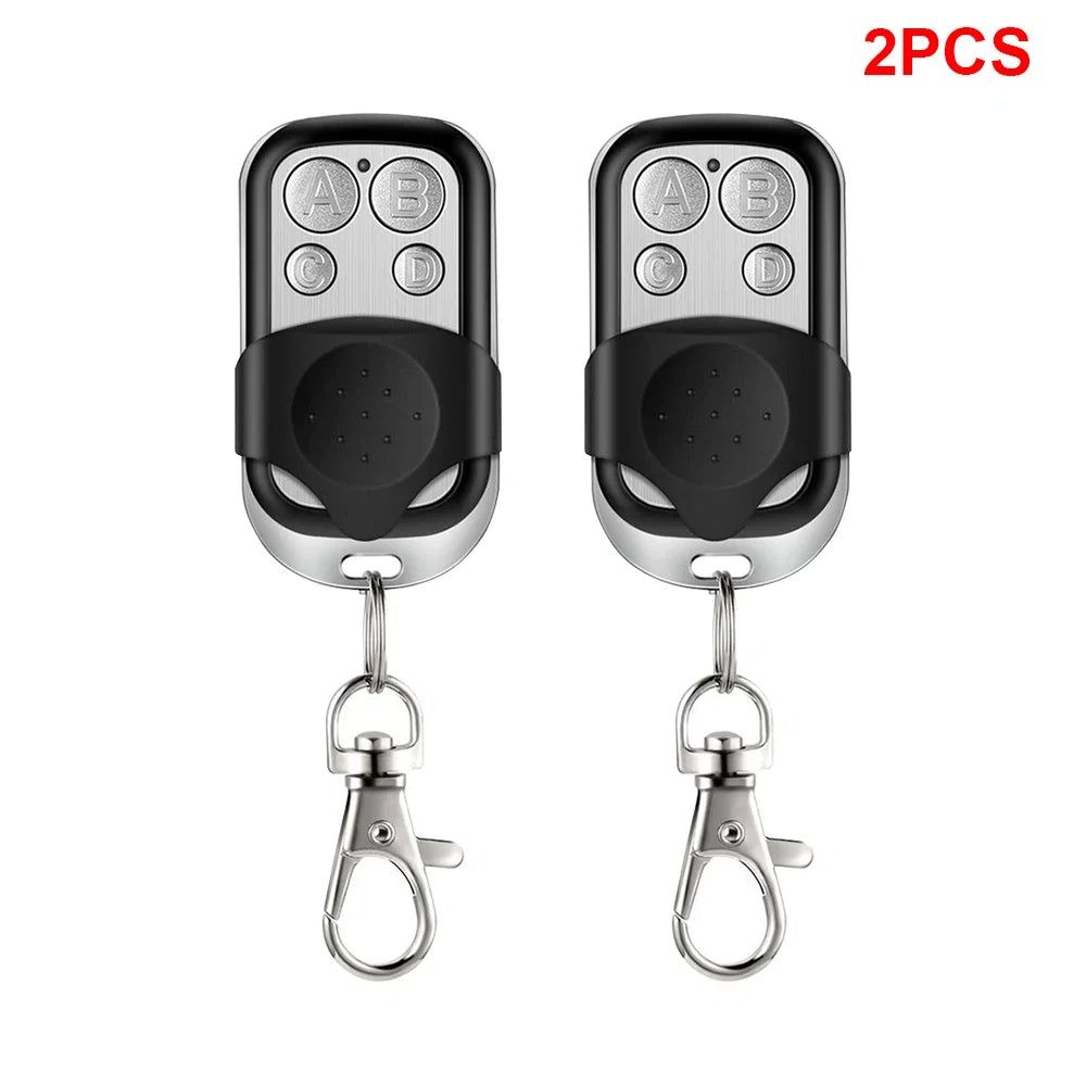 1~5PCS Universal 4 Buttons Garage Door Opener Remote Control 433MHZ Clone Fixed Learning Rolling Code Duplicator Garage