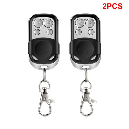 1~5PCS Universal 4 Buttons Garage Door Opener Remote Control 433MHZ Clone Fixed Learning Rolling Code Duplicator Garage