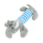 Plush Dinosaur Chew Toy for Dogs & Cats - Interactive Fleece Plush for Small Dogs