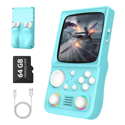 AISLPC RG40 MAX Retro Handheld Game Console - Hall Effect Joysticks, 22000+ Games, 4.0" IPS, EmuELEC, Wi-Fi, 64/128GB