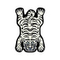 VIKAMA Cartoon Shaped Tiger Carpet Living Room Children's Bedroom Bedside Rugs Home Decor Non-Slip Kitchen Balcony Floor Mats