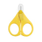 Baby Safety Nail Clippers & Scissors - Mini Stainless Steel Rounded Tip Trimmer for Newborns and Infants