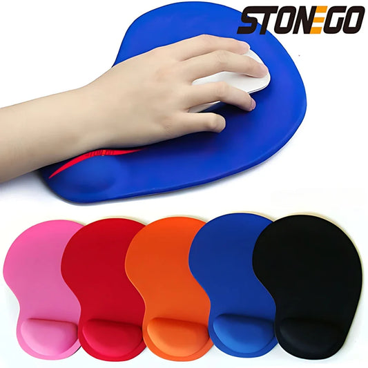 Ergonomic Keyboard & Mouse Wrist Rest Mouse Pad — Neoprene EVA Wrist Support, Non-Slip